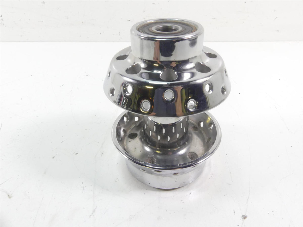 2004 Harley FXDWGI Dyna Wide Glide Front Chrome Spoke Wheel Hub 43671-05A {{ shop.shopifyCountryName }} - Mototech271