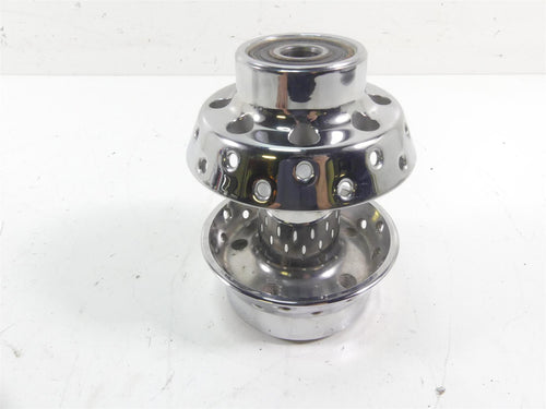2004 Harley FXDWGI Dyna Wide Glide Front Chrome Spoke Wheel Hub 43671-05A | Mototech271