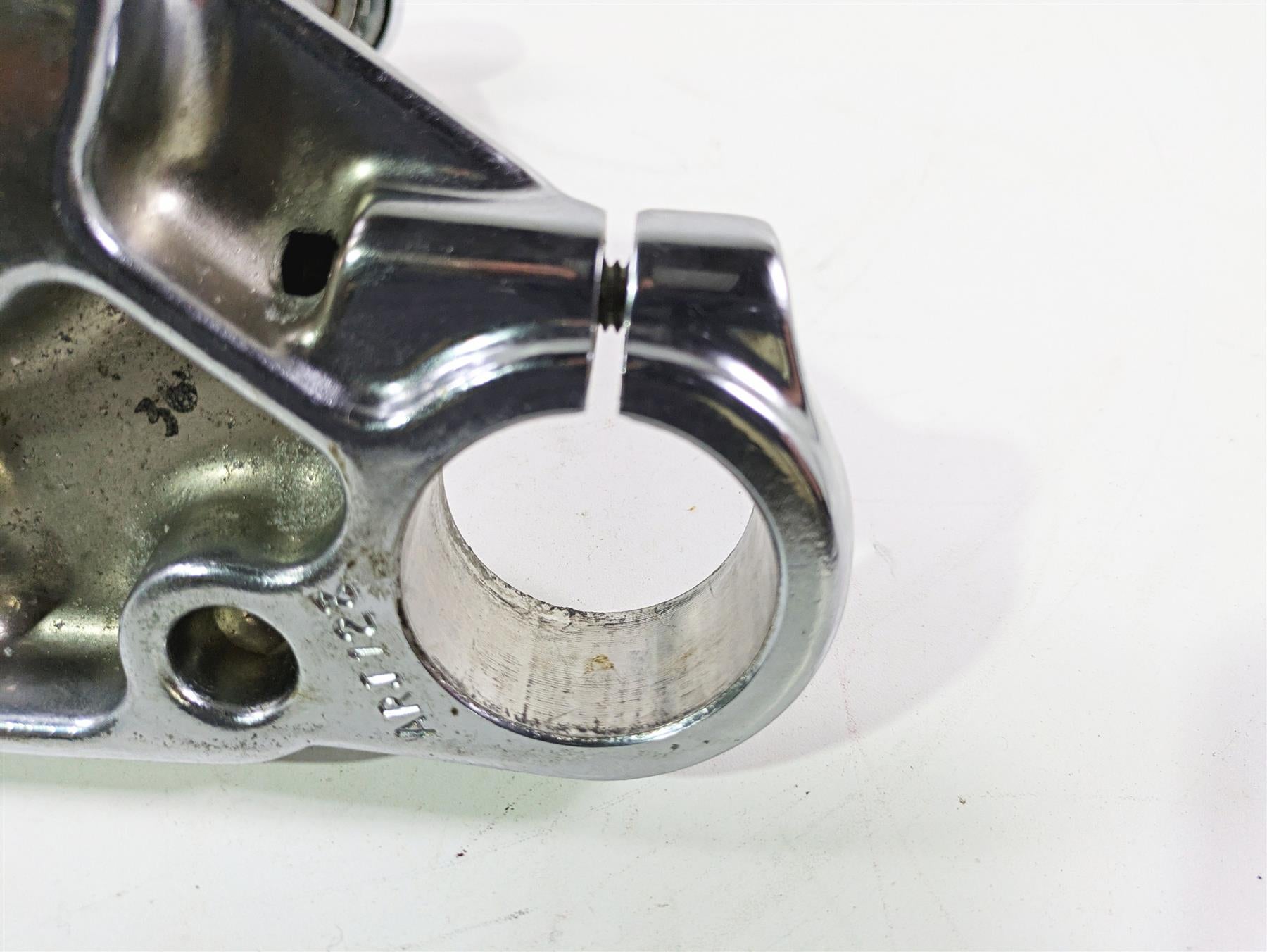2008 Harley FXCWC Softail Rocker Lower Triple Tree Steering Clamp 46638-08 {{ shop.shopifyCountryName }} - Mototech271