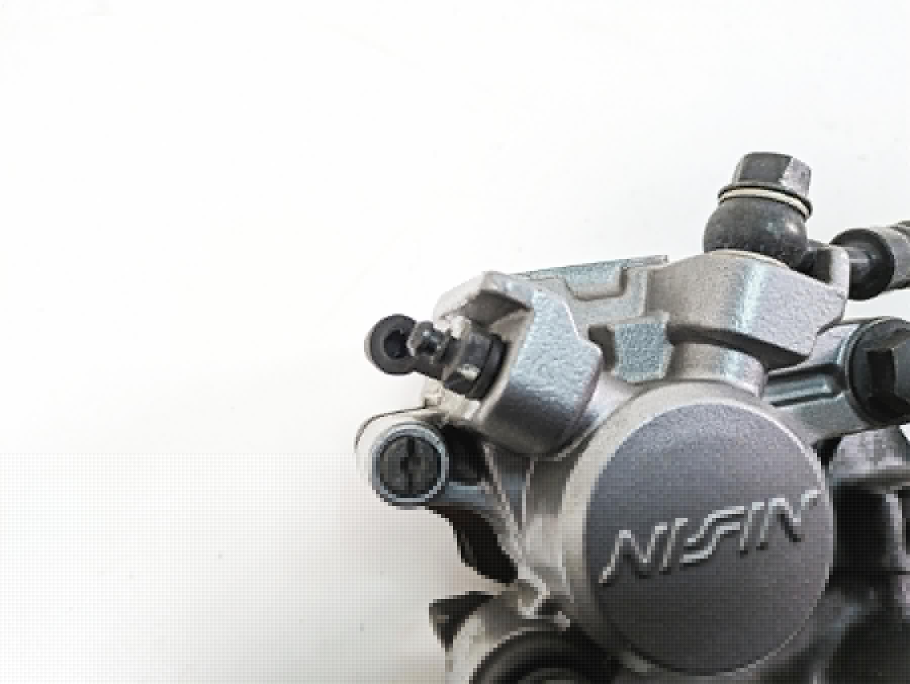 2006 Honda VT1100 C2 Shadow Nissin Rear Brake Caliper & Bracket 43150-MAH-315 {{ shop.shopifyCountryName }} - Mototech271