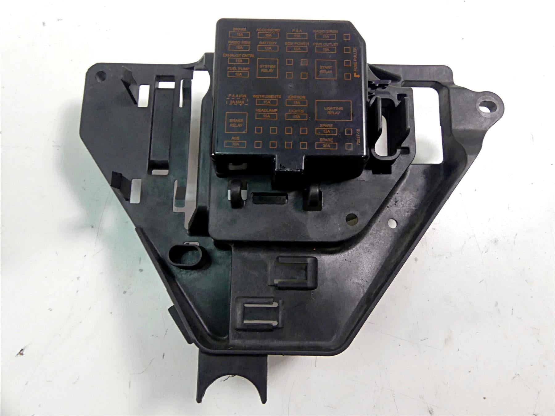 2011 Harley Touring FLTRX Road Glide Battery Tray Electrical Holder Set 66281-09 {{ shop.shopifyCountryName }} - Mototech271