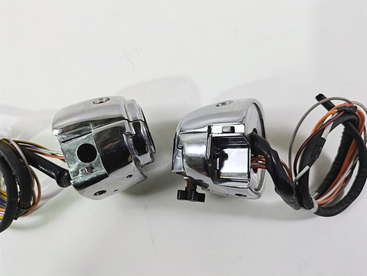 2004 Big Dog Chopper Chrome Harley Left Right Hand Light Kill STart Control Switch Set {{ shop.shopifyCountryName }} - Mototech271