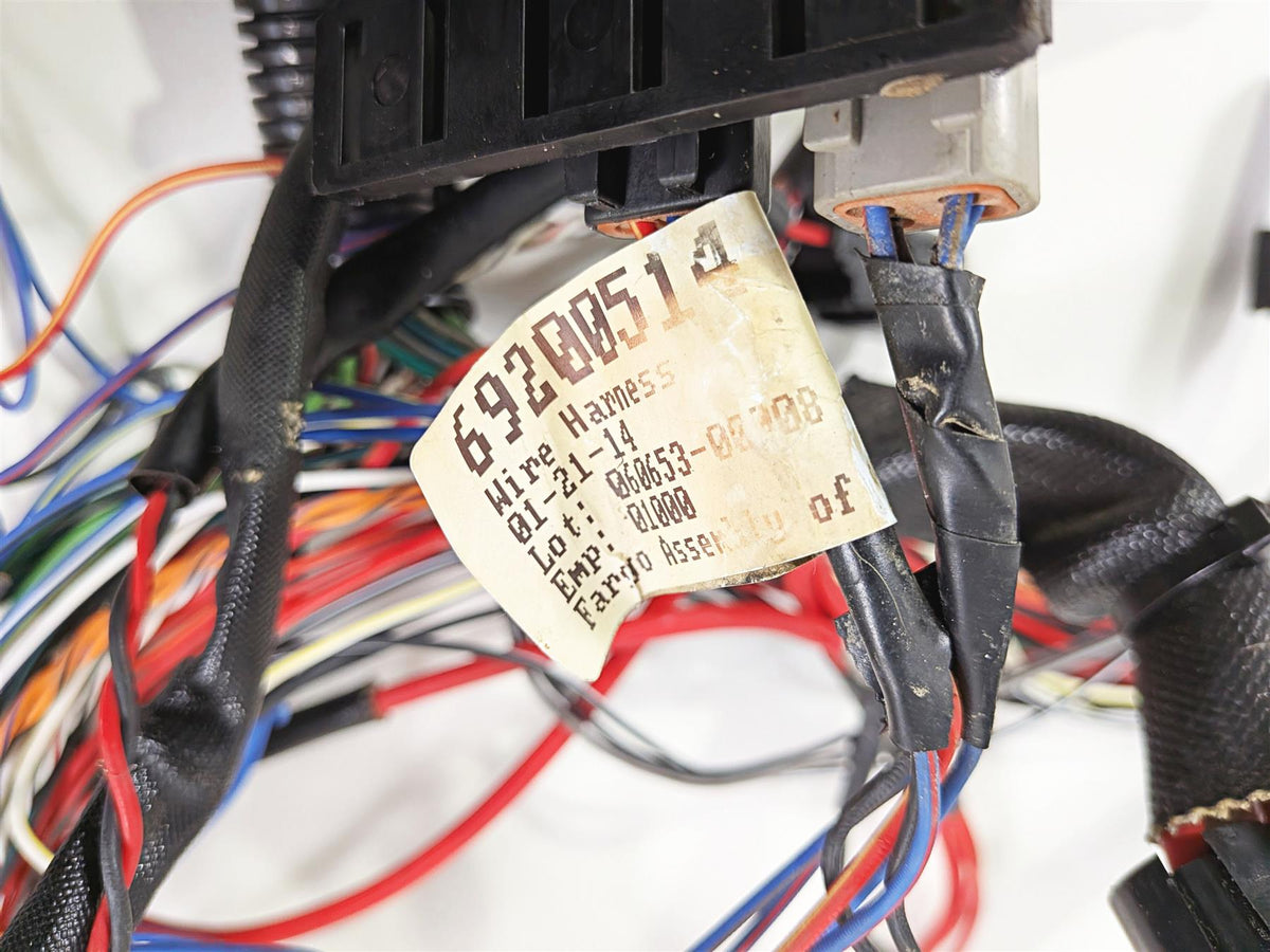 2014 Harley FXSB Softail Breakout Main Wiring Harness Loom Abs - No Cut 69200514-Mototech271