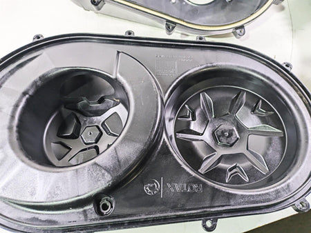 2018 Can Am Maverick X3 XRC Turbo R Inner Outer Clutch Cover 420212605 420212508 {{ shop.shopifyCountryName }} - Mototech271