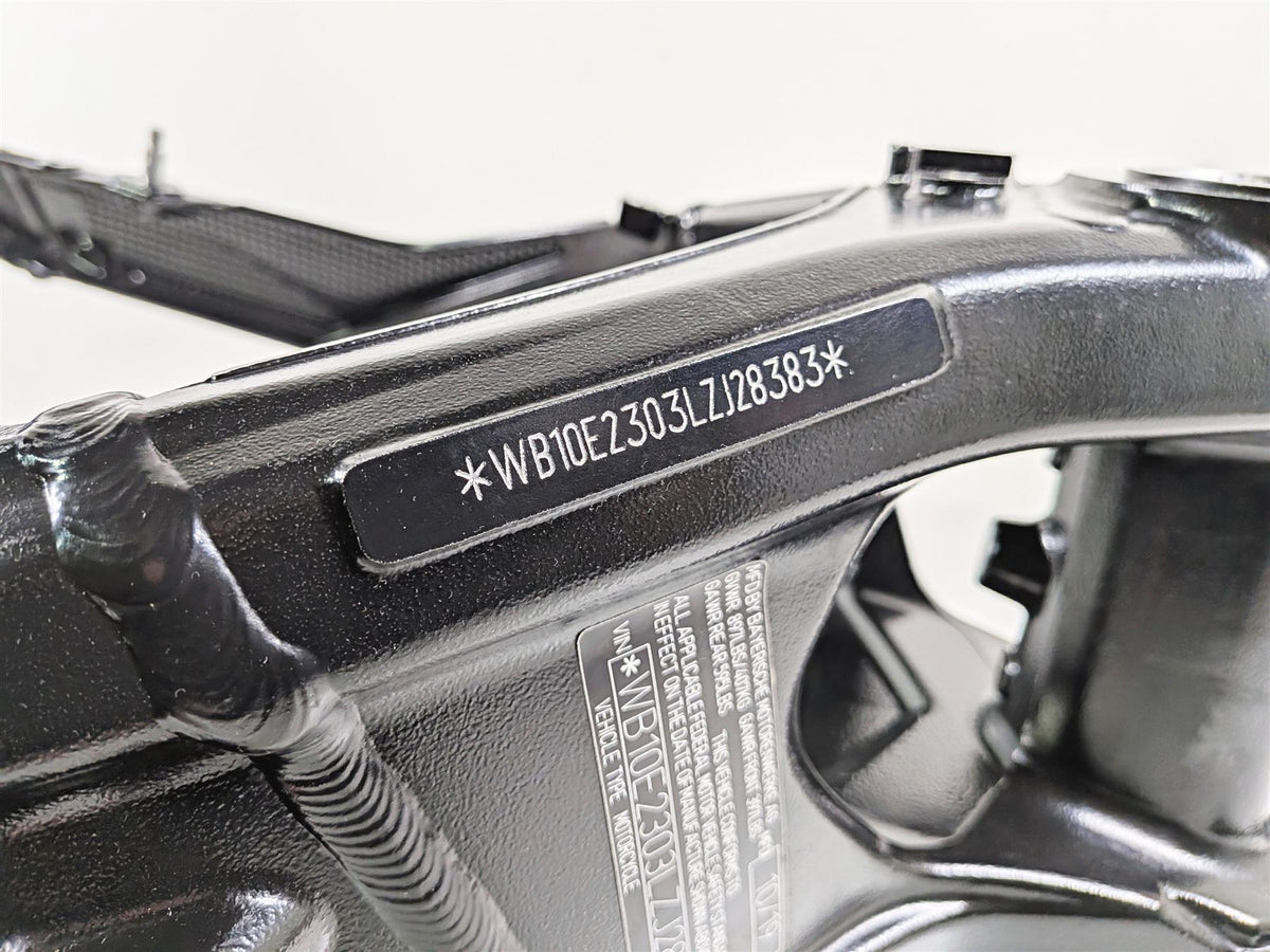 2020 BMW S1000RR K67 Straight Main Frame Chassis With Texas Salvage Title 46517108339-Mototech271