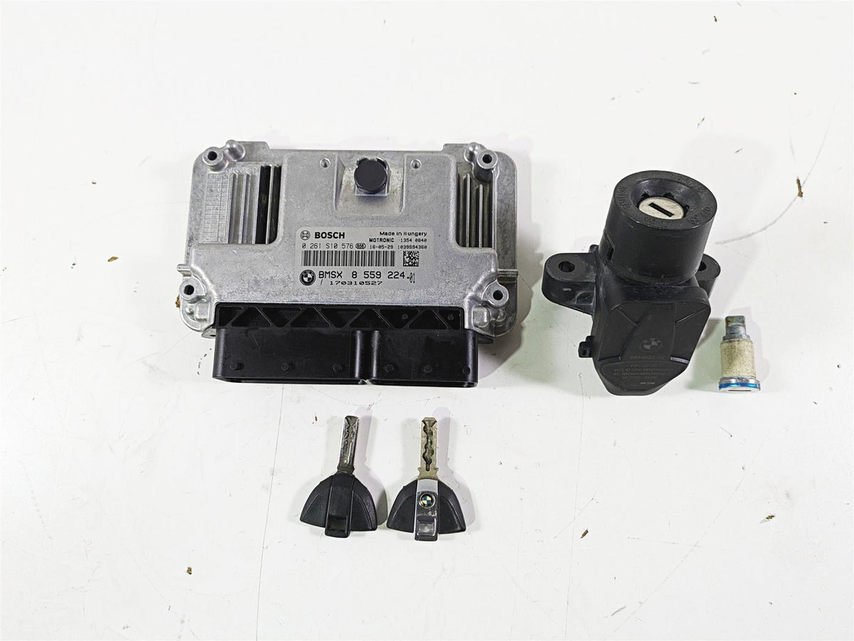 2016 BMW S1000RR K46 Cdi Ecu Ecm Ignition Switch Set Key Lock Set 13618559224 {{ shop.shopifyCountryName }} - Mototech271