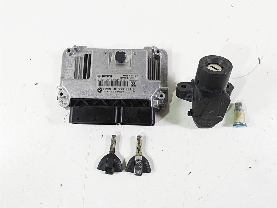 2016 BMW S1000RR K46 Cdi Ecu Ecm Ignition Switch Set Key Lock Set 13618559224 {{ shop.shopifyCountryName }} - Mototech271