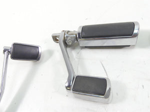 2008 Harley FXCWC Softail Rocker C Willie G Skull Foot Peg Control Set  50370-04 | Mototech271