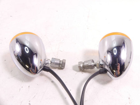 2009 Harley VRSCAW V-Rod Front Left Right Blinker Turn Signal Set 68972-00 {{ shop.shopifyCountryName }} - Mototech271