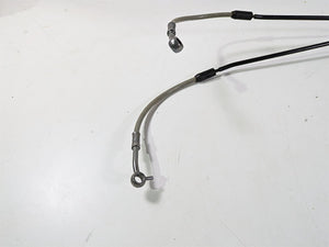 2014 BMW R nine T R9T K21 Rear Abs Brake Line Hose Set 34328533906 34328533936