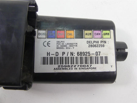2009 Harley Dyna FXDF SE CVO Fat Bob Tssm Turn Signal Security Module 68925-07 {{ shop.shopifyCountryName }} - Mototech271