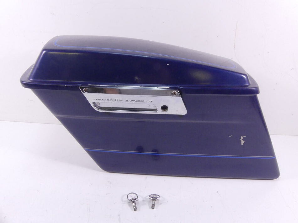 2000 Harley Touring FLHTCI Electra Glide Left Saddlebag Saddle Bag -Read 90752-9 {{ shop.shopifyCountryName }} - Mototech271