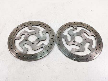 2010 Harley Touring FLHTCU Electra Glide Brembo Front Brake Rotor Set 41808-08A {{ shop.shopifyCountryName }} - Mototech271