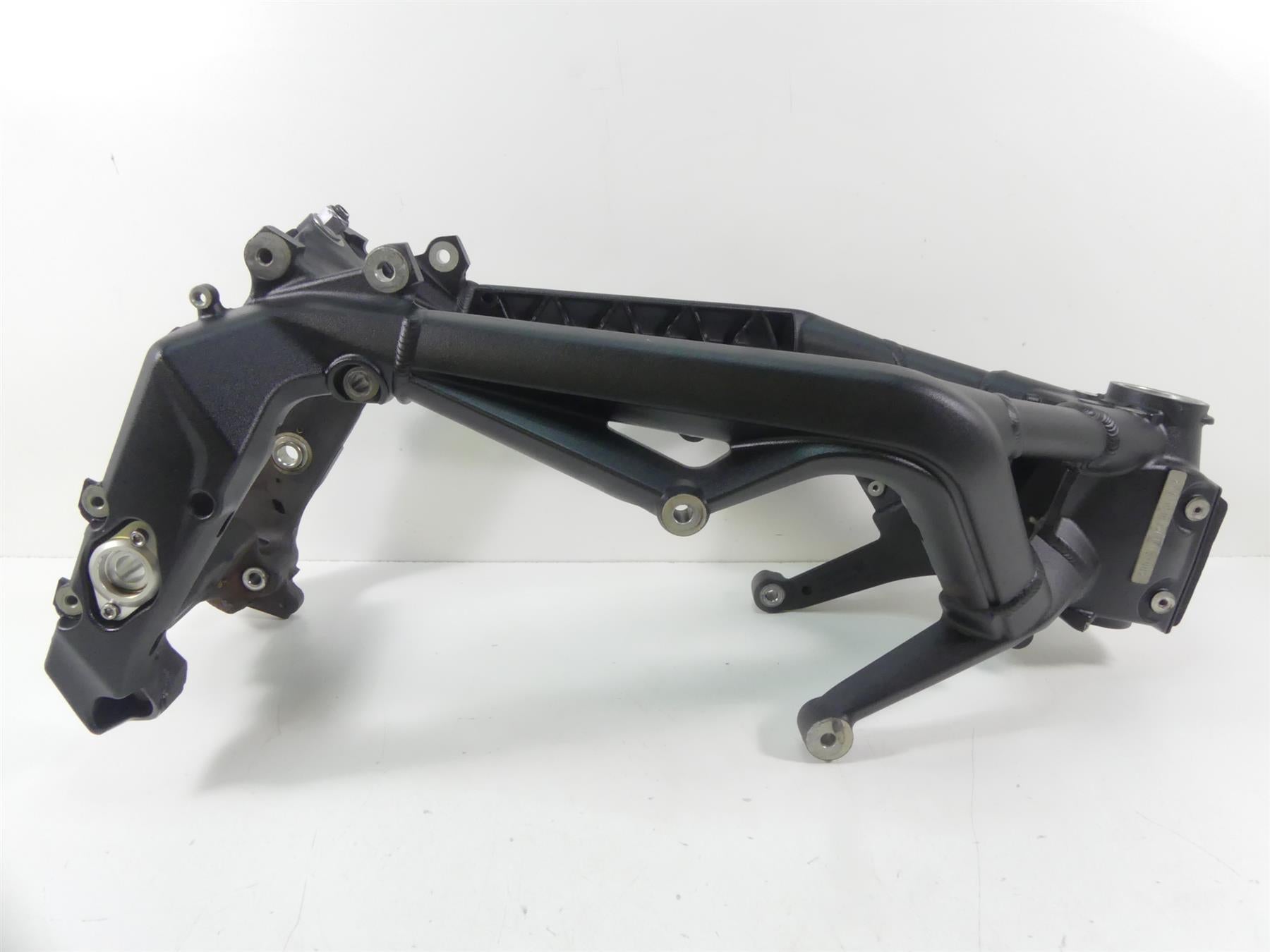 2019 Triumph Street Triple 765R Straight Main Frame Chassis - Slvg T2072542