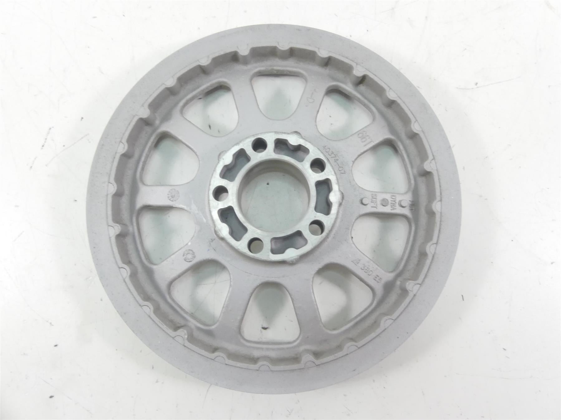 2009 Harley FXDF Dyna Fat Bob Rear Drive Belt Pulley 66T 1" 40374-07 {{ shop.shopifyCountryName }} - Mototech271