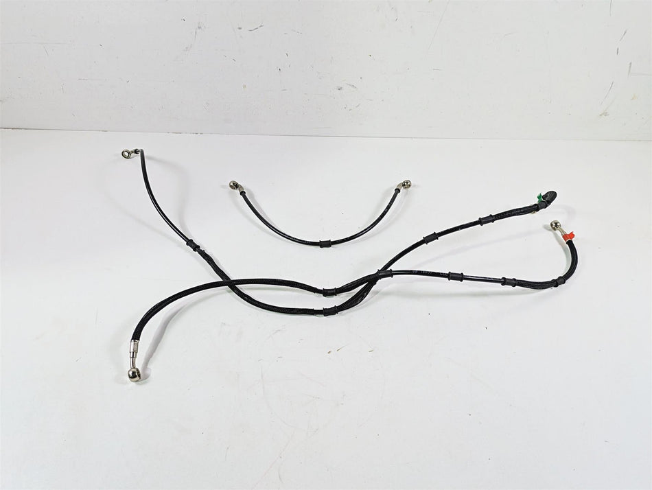 2019 Ducati Supersport 939 S Front Abs Brake Line Set 61811021C 61810961C {{ shop.shopifyCountryName }} - Mototech271