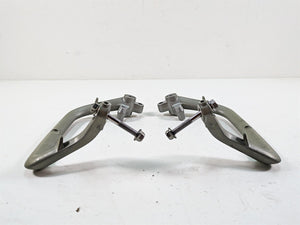 2012 Triumph Tiger 800XC ABS Rear Passenger Grab Handle Set T2309650 T2309660