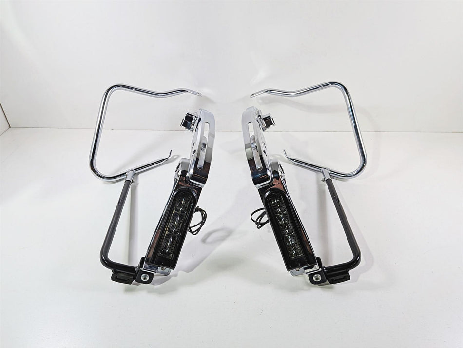 2014 Harley Touring FLHTK Electra Glide Saddlebag Support Holder Set 90200501