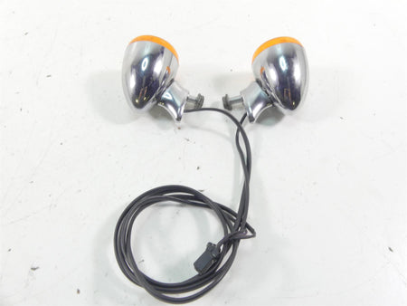 2015 Harley FXDF Dyna Fat Bob Rear Chrome Blinker Turn Signal Set -Read 68821-00 {{ shop.shopifyCountryName }} - Mototech271