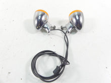 Load image into Gallery viewer, 2015 Harley FXDF Dyna Fat Bob Rear Chrome Blinker Turn Signal Set -Read 68821-00 | Mototech271
