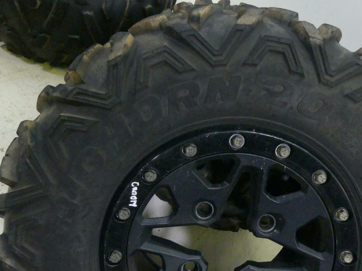 2018 Can Am Maverick X3 X DS Turbo R Front Rear Maxxis Wheel Tire Set 705402081 {{ shop.shopifyCountryName }} - Mototech271
