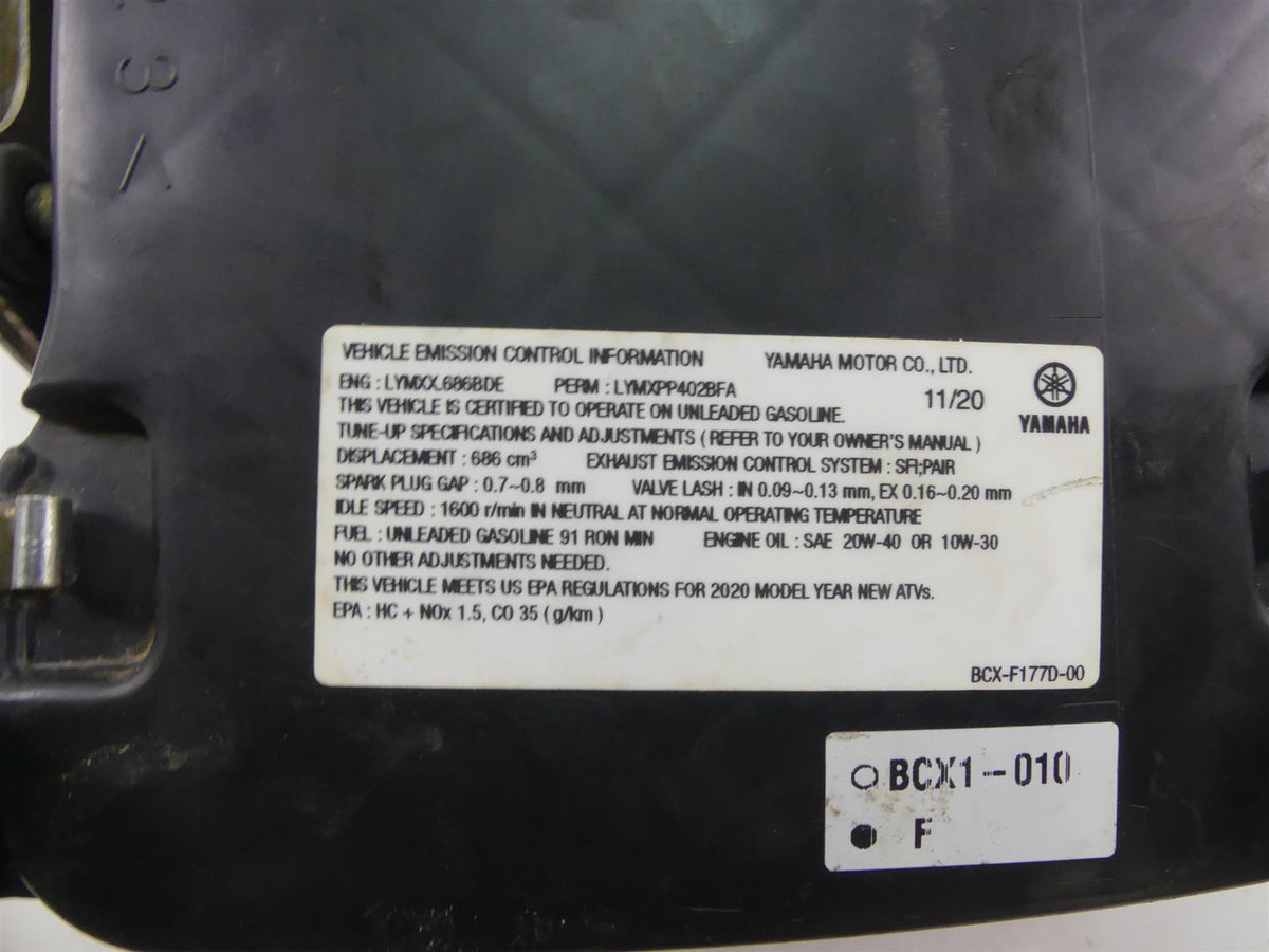 2020 Yamaha YFM 700 Raptor Air Box Cleaner Breather Filter 1S3-14411-00-00 {{ shop.shopifyCountryName }} - Mototech271