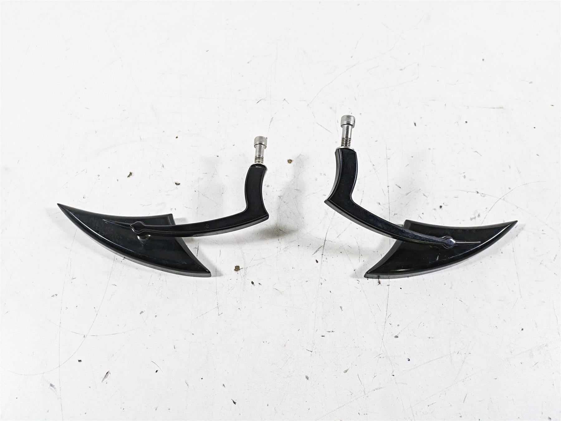2015 Harley Touring FLHXS Street Glide Black Blade Rear View Mirror Set {{ shop.shopifyCountryName }} - Mototech271