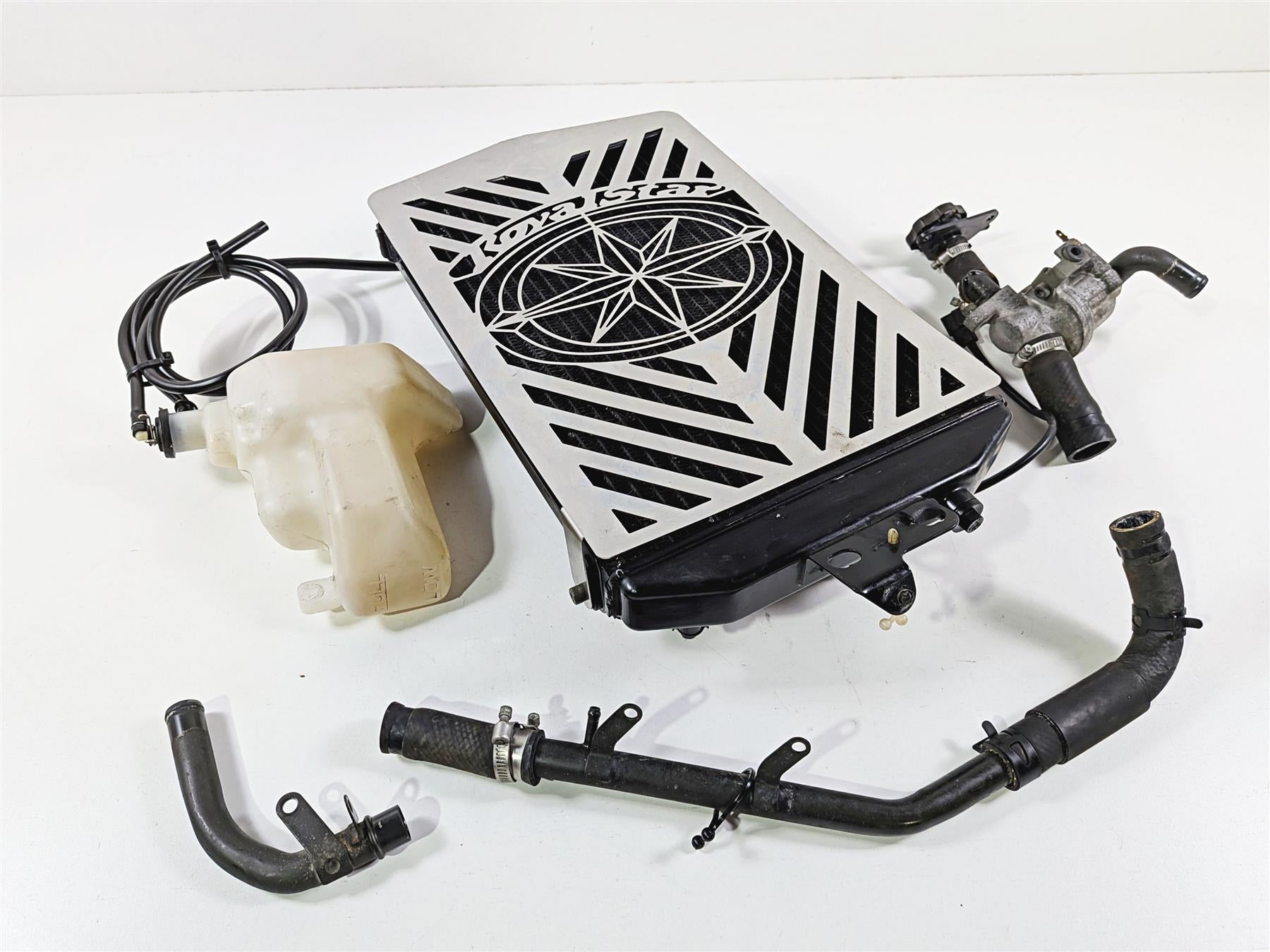 2006 Yamaha XVZ1300 Royal Star Radiator Fan Hoses Reservoir Set 4XY-12461-00-00 {{ shop.shopifyCountryName }} - Mototech271