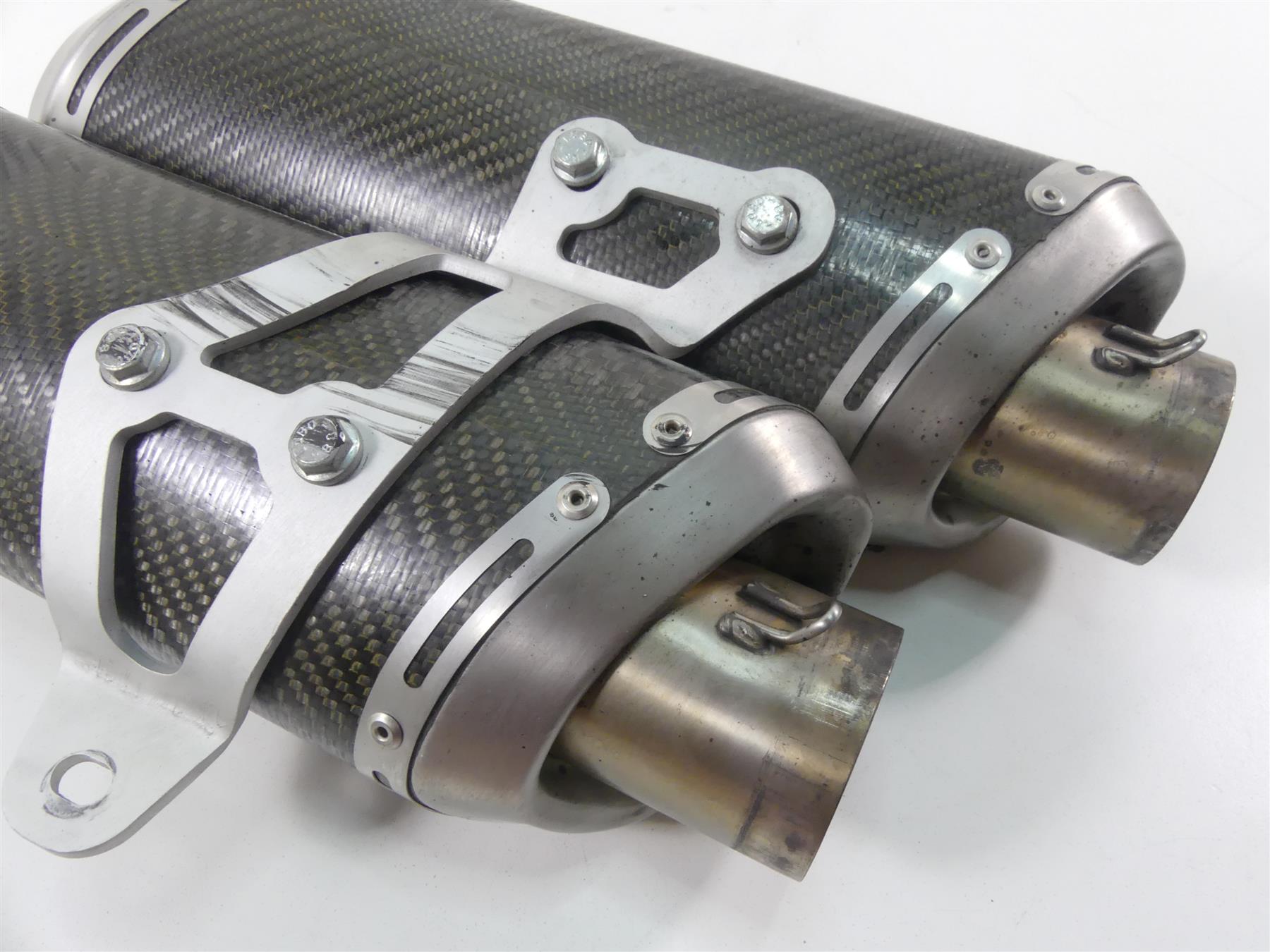 2010 Ducati Streetfighter 1098 S Termignoni Slip On Exhaust Pipes 96454711B {{ shop.shopifyCountryName }} - Mototech271