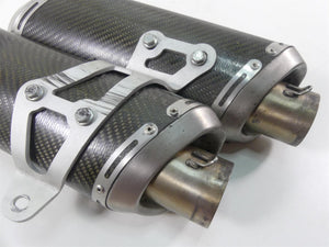 2010 Ducati Streetfighter 1098 S Termignoni Slip On Exhaust Pipes 96454711B | Mototech271