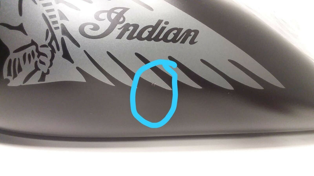 2017 Indian Chieftain Dark Horse Nice Fuel Gas Petrol Tank - No Scratch 1021997 {{ shop.shopifyCountryName }} - Mototech271