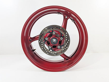 2024 Suzuki GSXR600 Straight Rear Wheel Rim Red 17x5.5 64111-14J00 {{ shop.shopifyCountryName }} - Mototech271