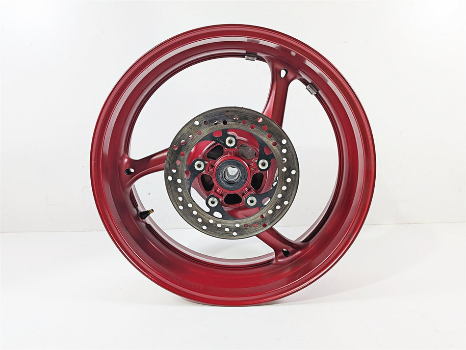 2024 Suzuki GSXR600 Straight Rear Wheel Rim Red 17x5.5 64111-14J00 {{ shop.shopifyCountryName }} - Mototech271