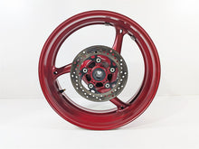 Load image into Gallery viewer, 2024 Suzuki GSXR600 Straight Rear Wheel Rim Red 17x5.5 64111-14J00
