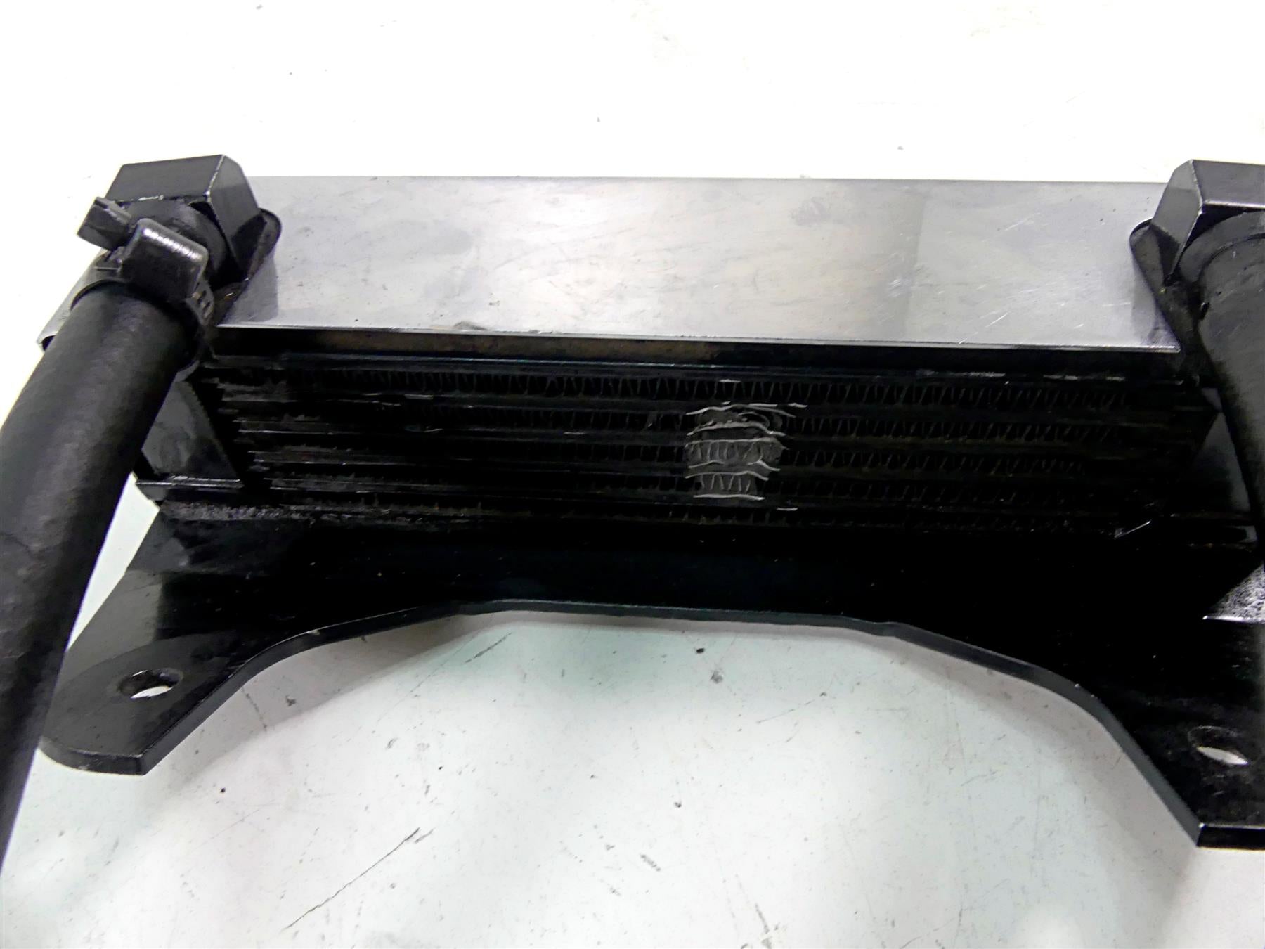 2002 Harley Touring FLHTC Electra Glide Oil Cooler Lines & Hoses & Chrome Cover {{ shop.shopifyCountryName }} - Mototech271