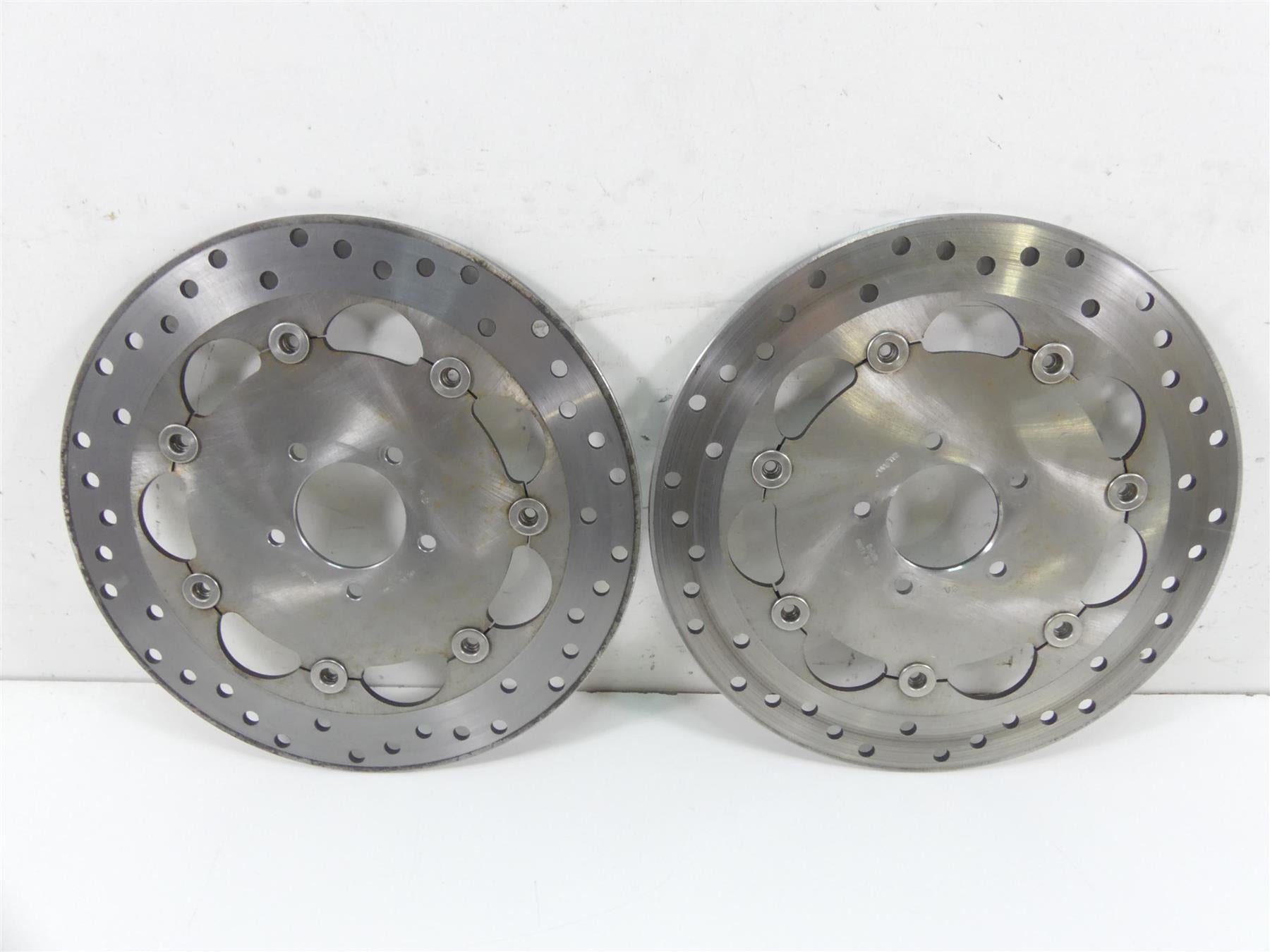 2014 Harley FXDF Dyna Fat Bob Sunstar Front Brake Rotor Disc Set 46717-10 {{ shop.shopifyCountryName }} - Mototech271