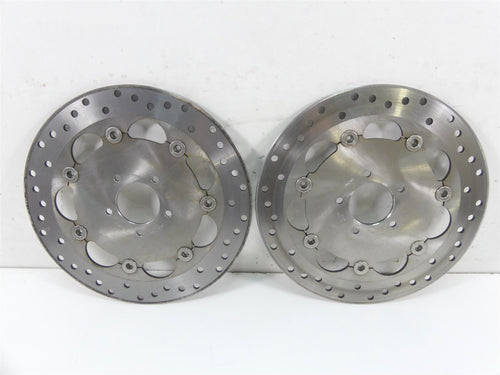 2014 Harley FXDF Dyna Fat Bob Sunstar Front Brake Rotor Disc Set 46717-10 | Mototech271