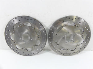 2014 Harley FXDF Dyna Fat Bob Sunstar Front Brake Rotor Disc Set 46717-10 | Mototech271
