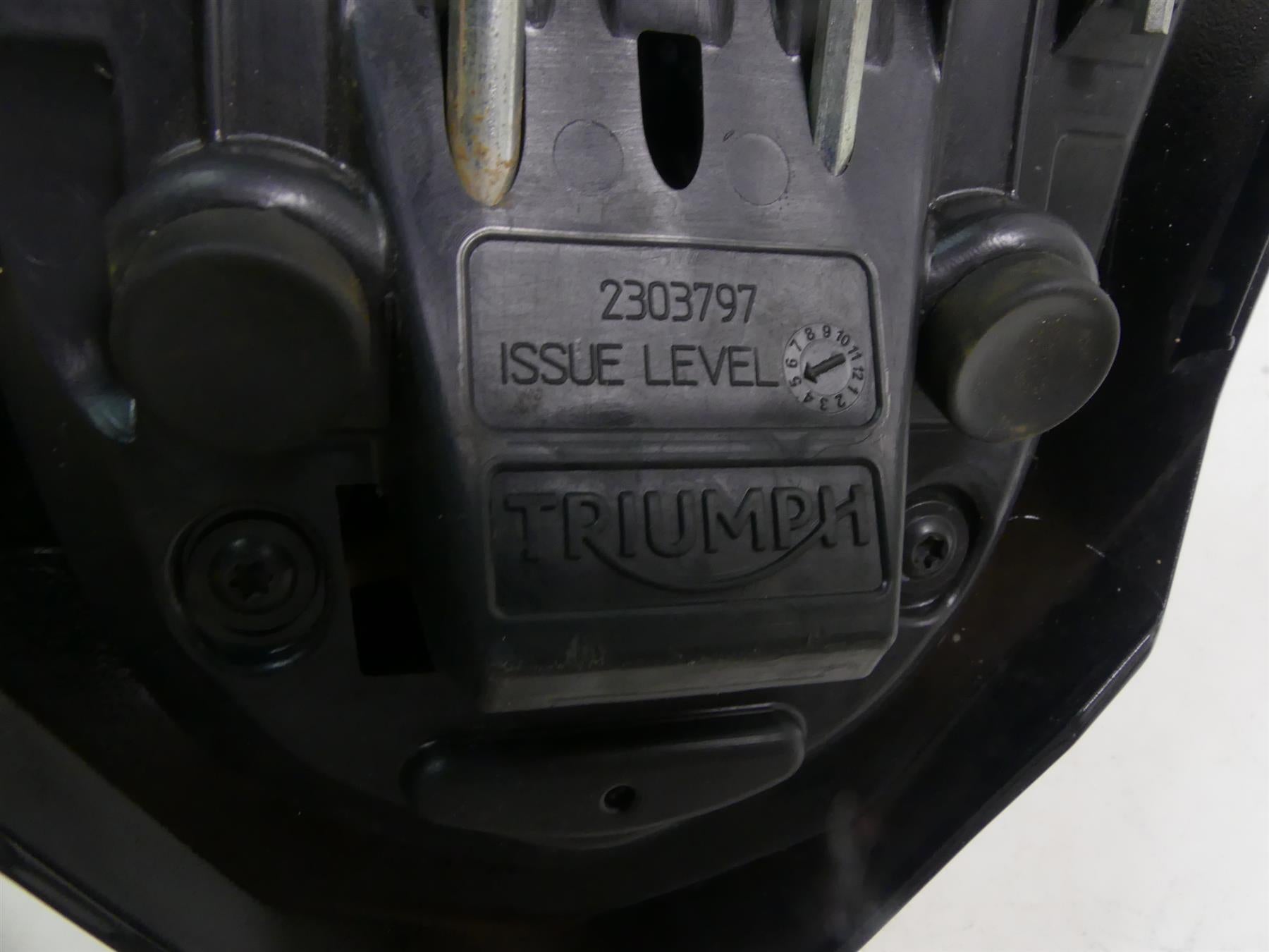 2019 Triumph Street Triple 765R Rear Passenger Seat Cowl Cover T2308427 {{ shop.shopifyCountryName }} - Mototech271