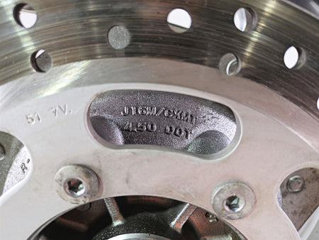 2008 Kawasaki VN1600 Vulcan Nomad Straight 16x4.5 Rear Wheel Rim 41073-0032 {{ shop.shopifyCountryName }} - Mototech271