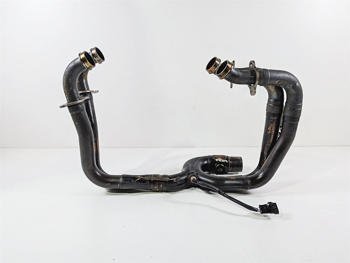 2014 Aprilia RSV4 RR Factory Oem Stock Exhaust Pipe Header Set 8587414 {{ shop.shopifyCountryName }} - Mototech271