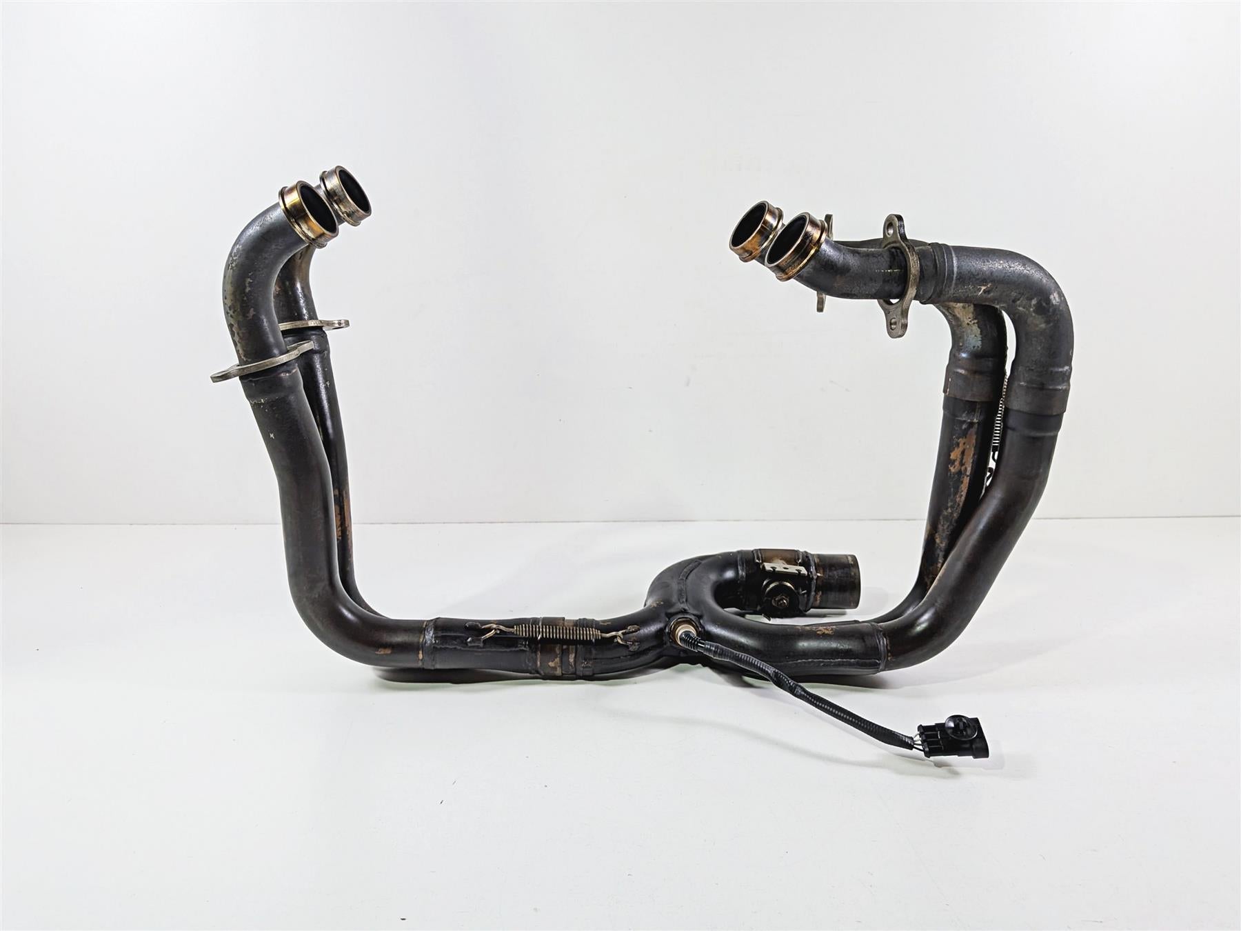 2014 Aprilia RSV4 RR Factory Oem Stock Exhaust Pipe Header Set 8587414 {{ shop.shopifyCountryName }} - Mototech271