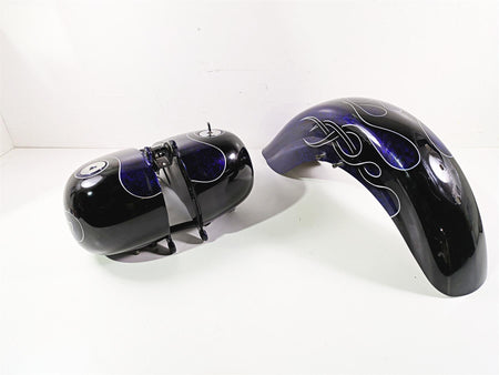 2002 Indian Spirit Deluxe Front Fender Fuel Gas Tank Set 26-320 89-463 89-464 {{ shop.shopifyCountryName }} - Mototech271