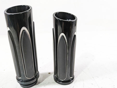 2015 Harley Touring FLHXS Street Glide Arlen Ness Black Deep Cut Grips 07-053 {{ shop.shopifyCountryName }} - Mototech271