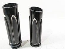 Load image into Gallery viewer, 2015 Harley Touring FLHXS Street Glide Arlen Ness Black Deep Cut Grips 07-053 | Mototech271
