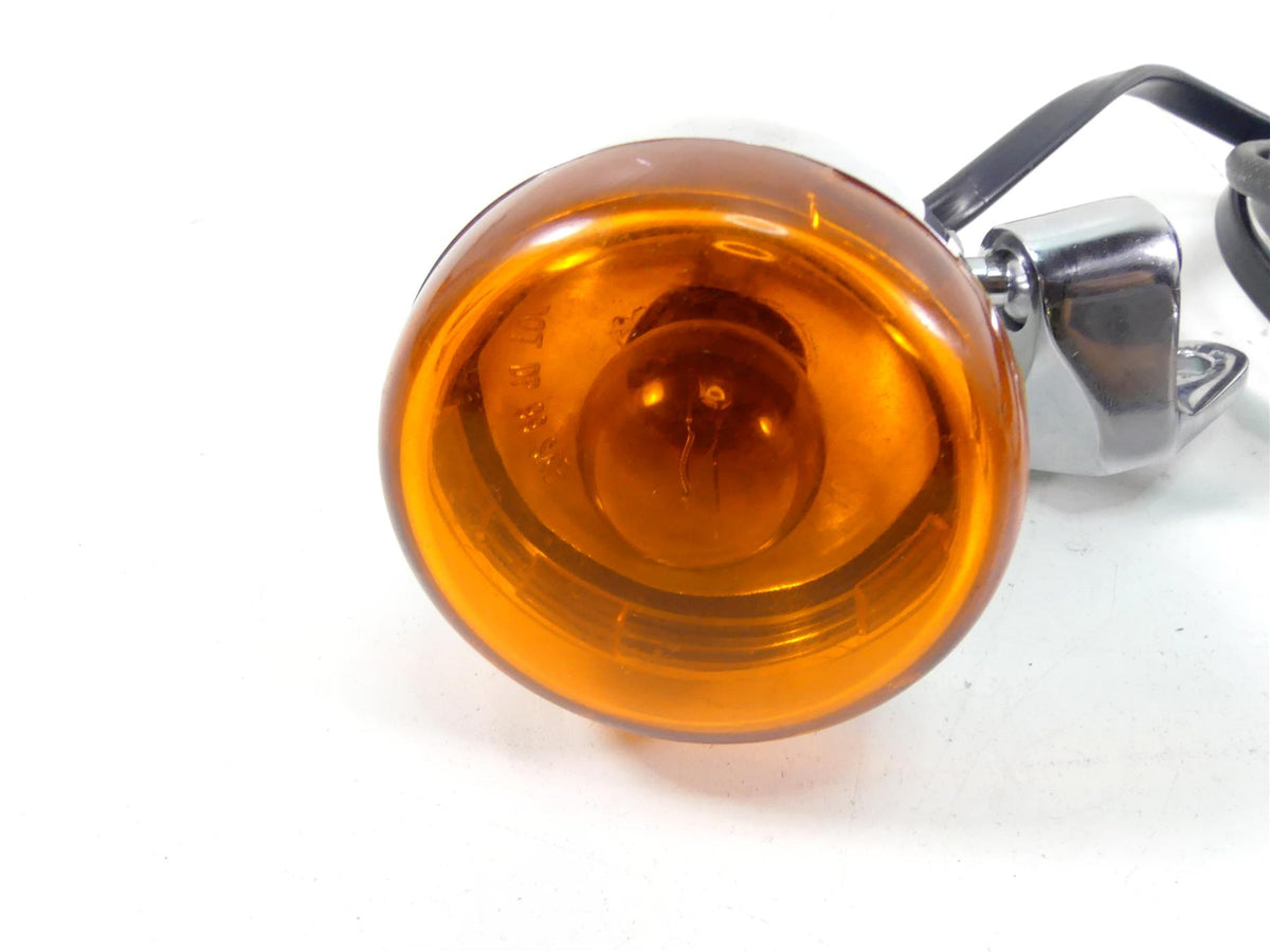 2017 Harley Softail FXSB Breakout Front Chrome Blinker Turn Signal Set 67800520 {{ shop.shopifyCountryName }} - Mototech271