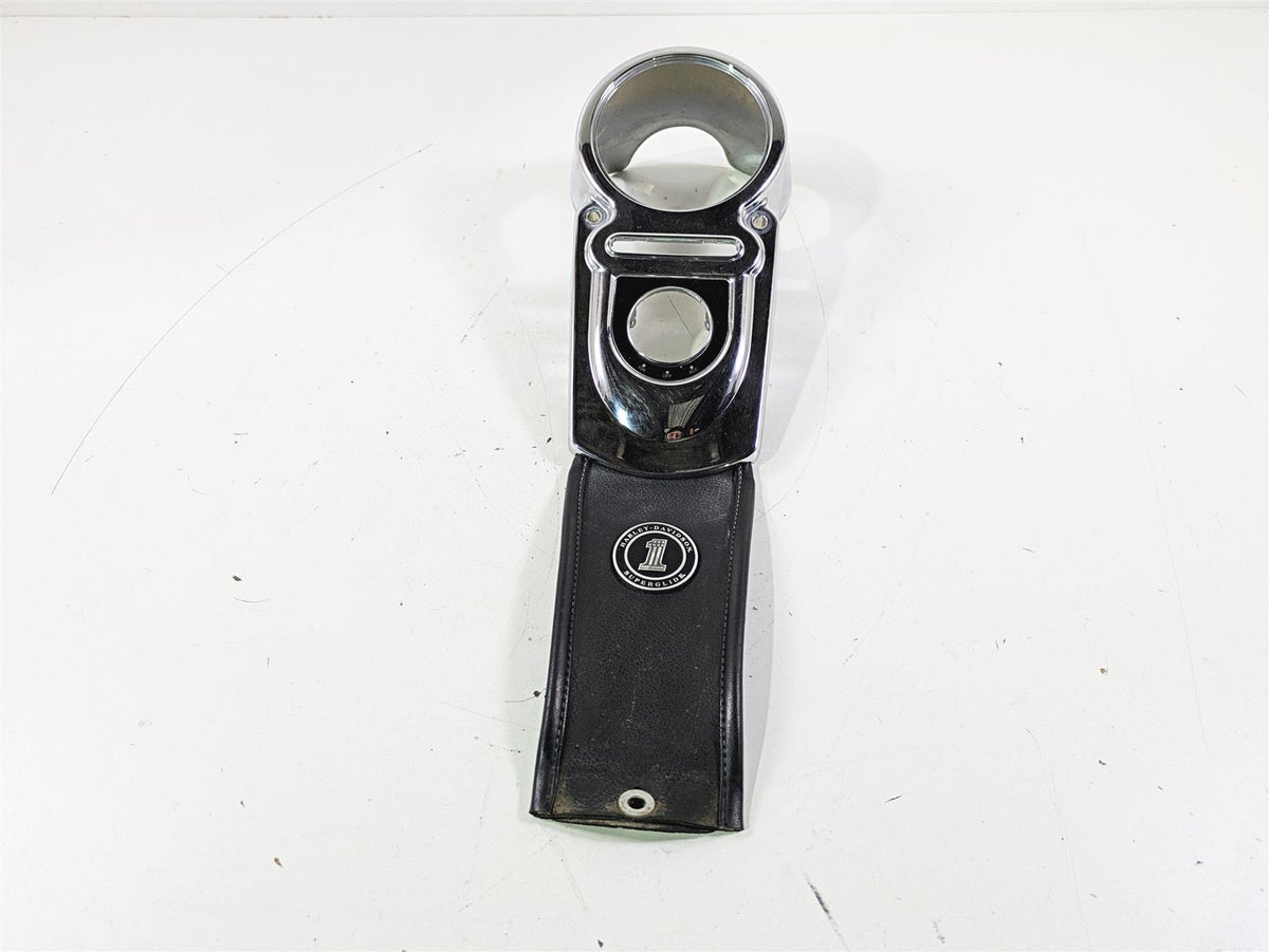2011 Harley FXDC Dyna Super Glide Tank Dash Chrome Cover Panel 71204-04 {{ shop.shopifyCountryName }} - Mototech271