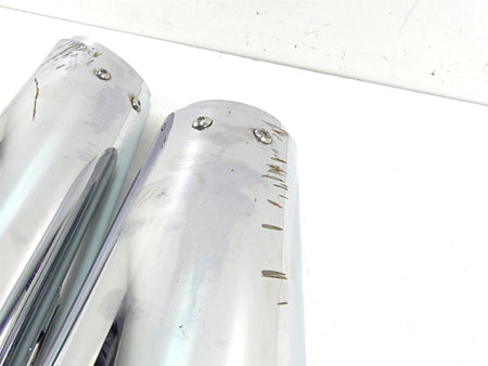 2008 Harley Touring FLHX Street Glide Vance Hines Twin Slash Mufflers Set 16763 {{ shop.shopifyCountryName }} - Mototech271