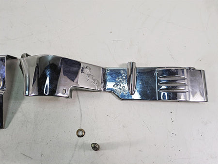 1999 Harley Touring FLHTC Electra Glide Drivetrain Transmission Chrome Covers {{ shop.shopifyCountryName }} - Mototech271