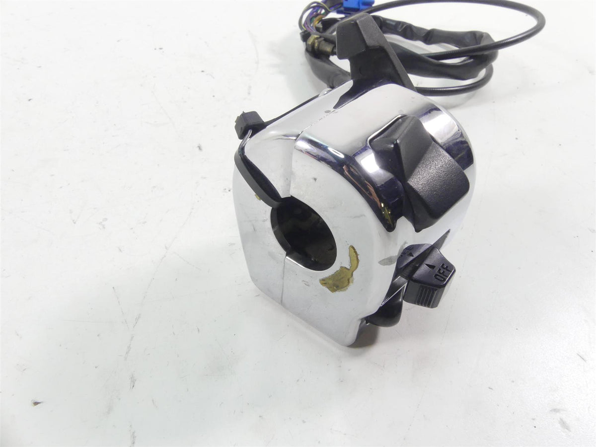 2007 Victory Vegas Jackpot Left Hand Chrome Light Control Switch 4011045 {{ shop.shopifyCountryName }} - Mototech271